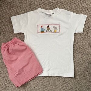 Ruth & Ralph NWOT Smocked Set Sz 6